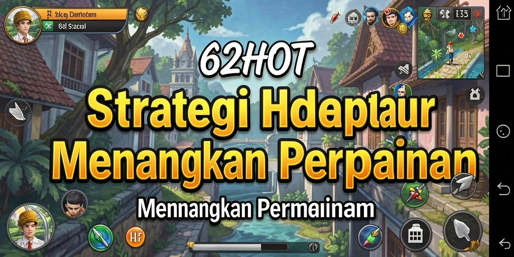 Tampilan gameplay <strong>62HOT</strong> yang menunjukkan pertarungan strategis yang seru.
