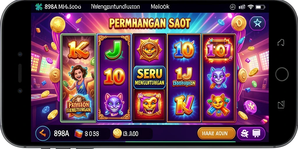 Tampilan gameplay Slot yang mendebarkan dan seru.