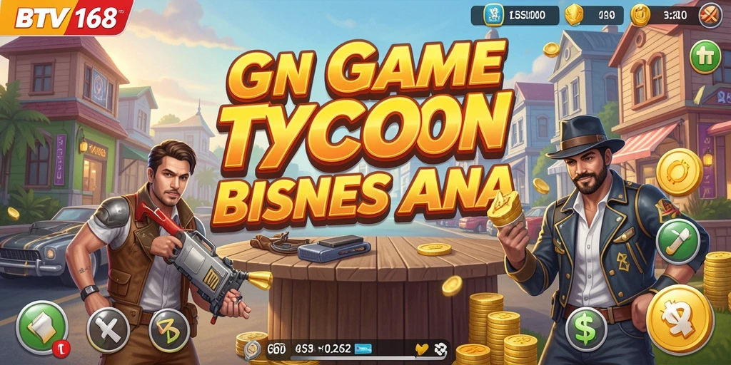 Tampilan gameplay BTV168 yang memikat dalam pengelolaan bisnis.
