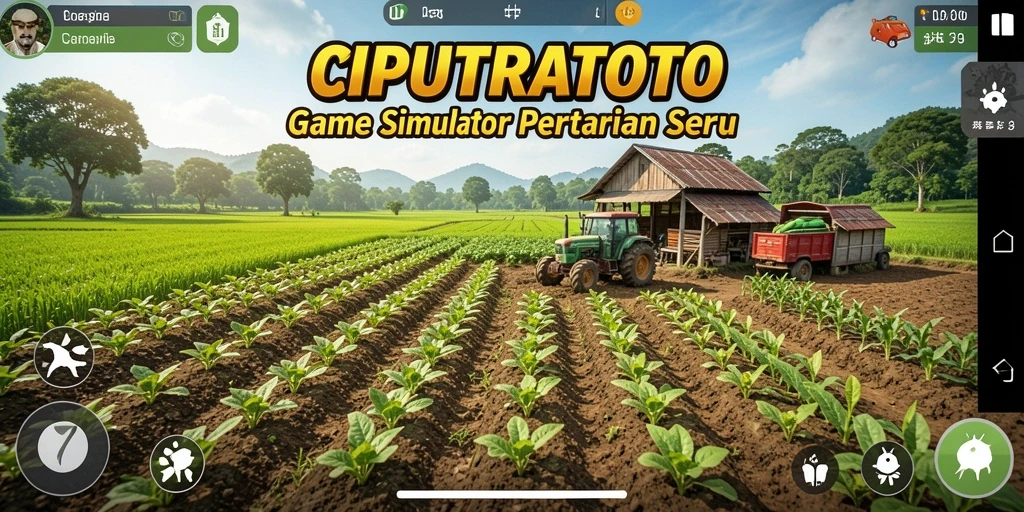 Tampilan permainan <strong>CIPUTRATOTO</strong> menyajikan pengalaman bertani yang seru dan menantang.