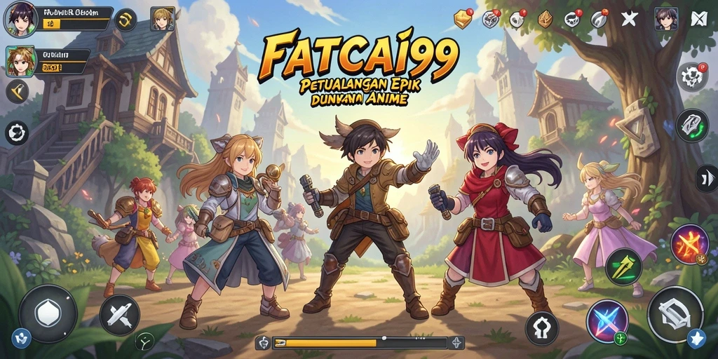 Gameplay menarik dengan karakter anime menawan di FATCAI99.