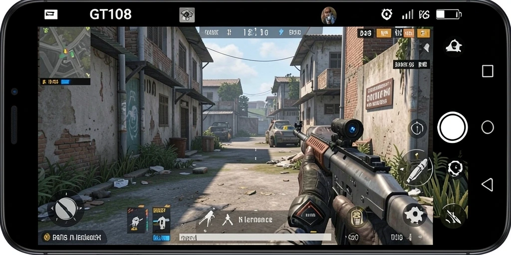 Gameplay mendebarkan dalam pertempuran seru GT108.