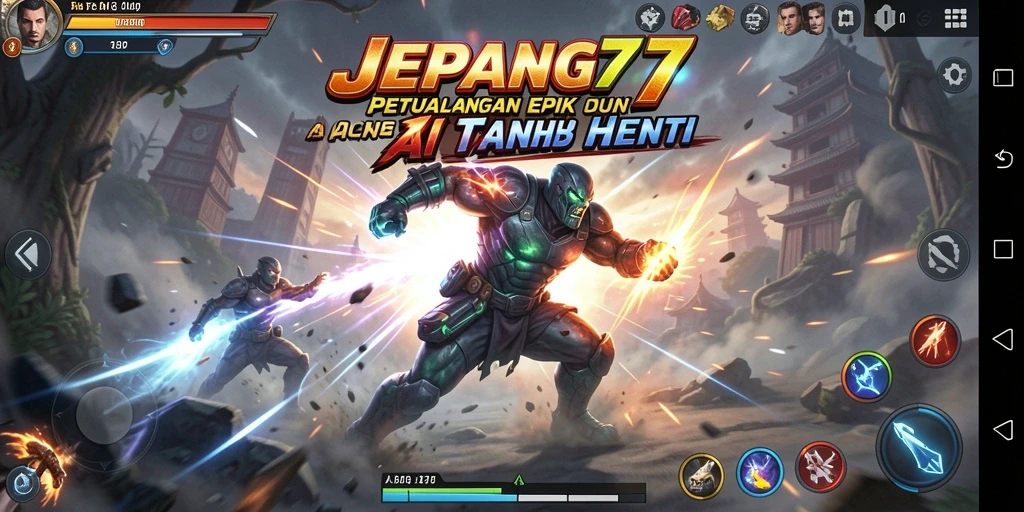Tangkapan layar utama <strong>JEPANG77</strong> menampilkan aksi mendebarkan dalam permainan.
