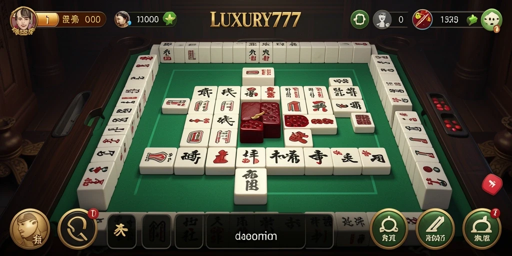 Tampilan gameplay LUXURY777 yang menarik dan penuh warna.