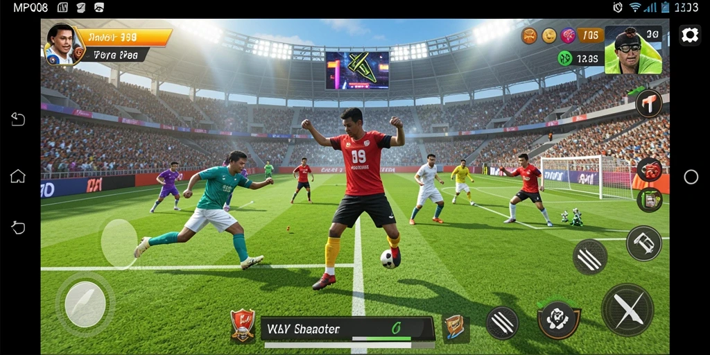 Tampilan menarik dari gameplay MPO08 yang mendebarkan.