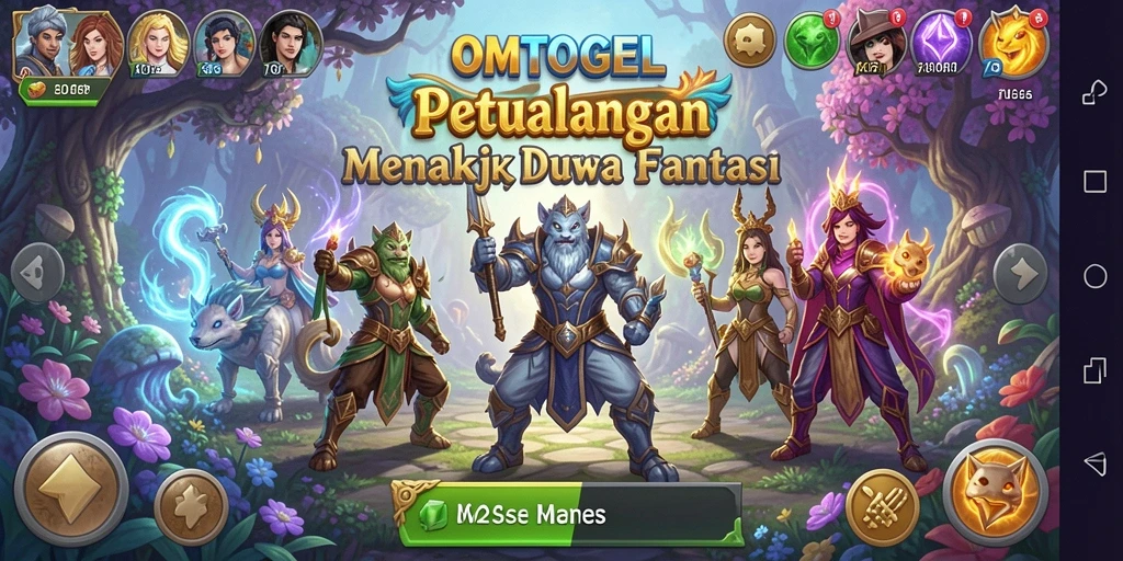 Tampilan menarik dan menantang dari gameplay OMTOGEL.