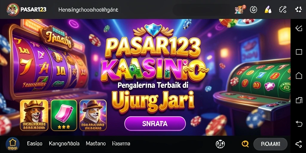 Tampilan screenshot menampilkan keseruan bermain di PASAR123.