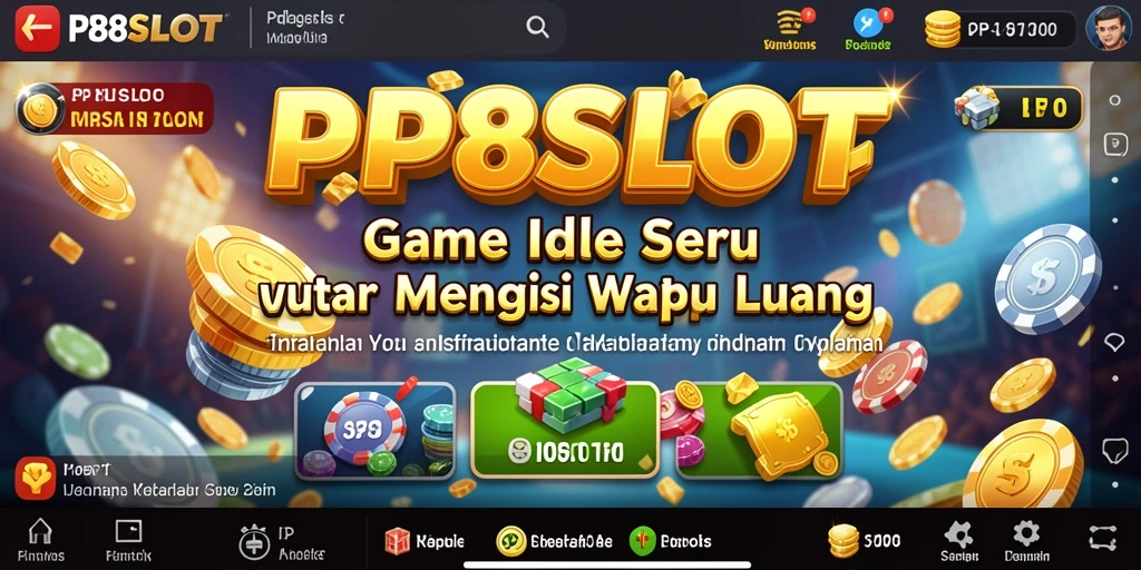 Screenshot menunjukkan gameplay memukau dari PP8SLOT dengan simbol slot yang menarik.