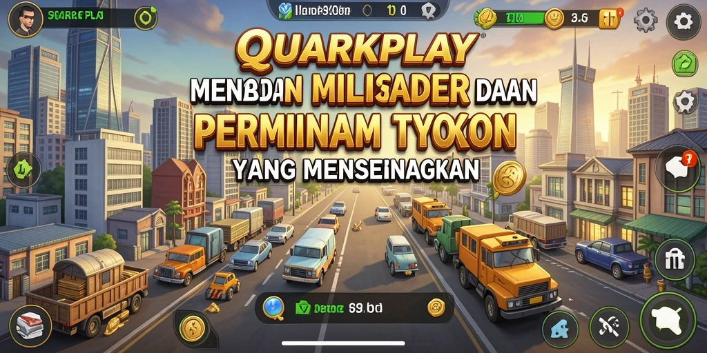 Tampilan menarik dari gameplay QUARKPLAY yang mengasyikkan.