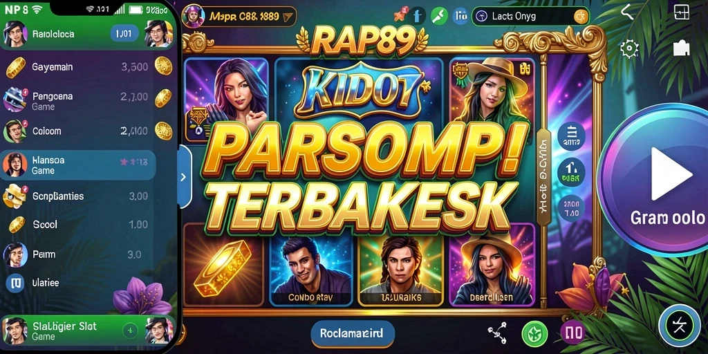 Tampilan gameplay Slot yang mendebarkan di RAP89.