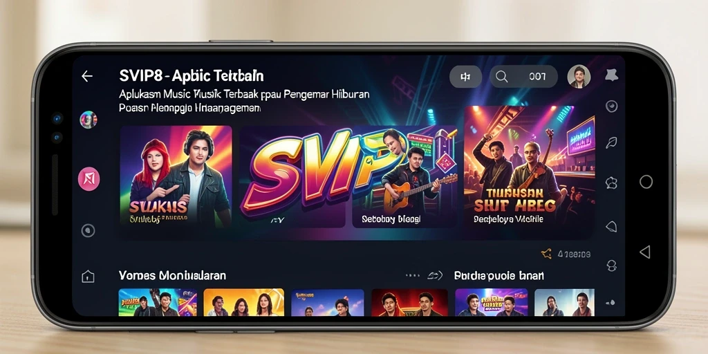 Tampilan menarik dari gameplay SVIP8 dengan interaksi musik yang menyenangkan.
