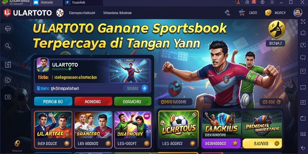 Tampilan screenshot ULARTOTO yang menunjukkan taruhan olahraga yang menarik.