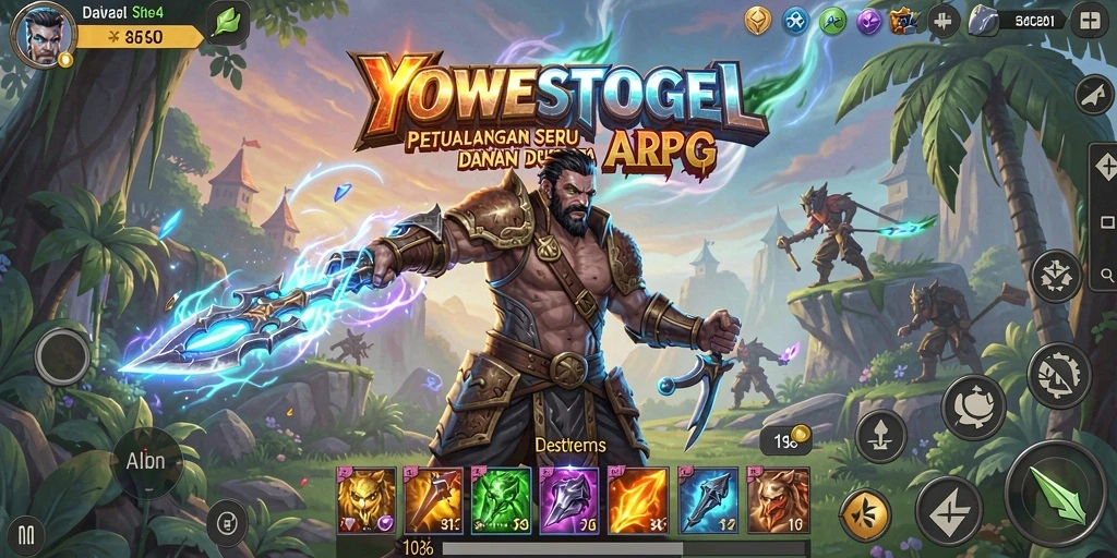 Gameplay YOWESTOGEL yang menarik dengan aksi seru.