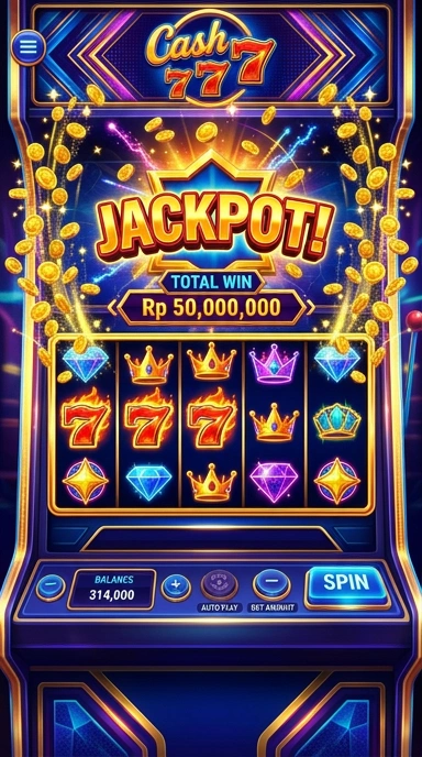 Pengunduhan aplikasi dengan cash777 yang cepat dan mudah.